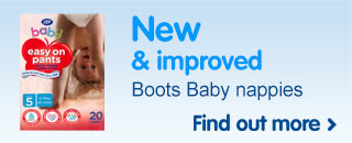 New and Improved Boots Baby Nappies